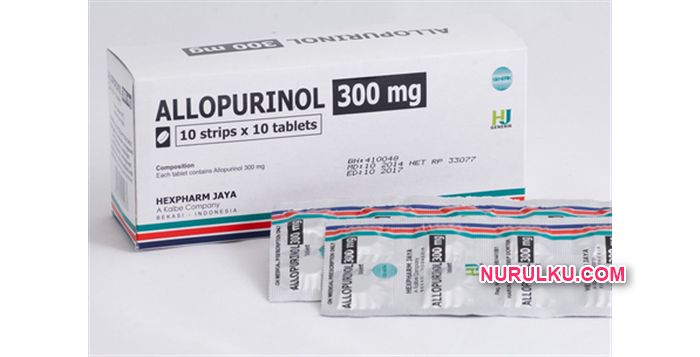 manfaat obat allopurinol 300mg